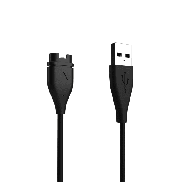 Kiinteä Garmin-älykellon latauskaapeli USB-A 1m musta