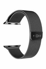 Kiinteä Apple Watch 44/45/46mm/Apple Watch Ultra Ranneke Mesh Strap Musta