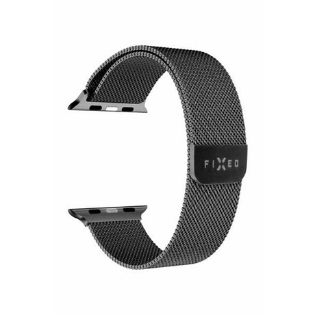 Kiinteä Apple Watch 44/45/46mm/Apple Watch Ultra Ranneke Mesh Strap Musta