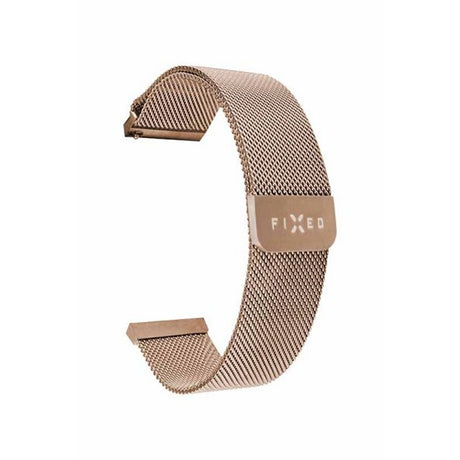 Kiinteä Samsung Galaxy Watch 20mm Mesh-ranneke Ruusukulta