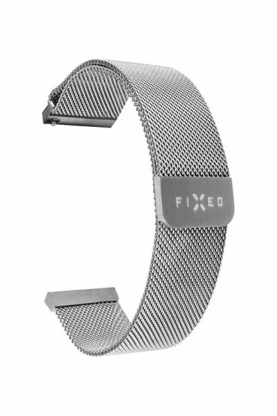 Kiinteä Samsung Galaxy Watch 22mm ranneke, Mesh, hopea