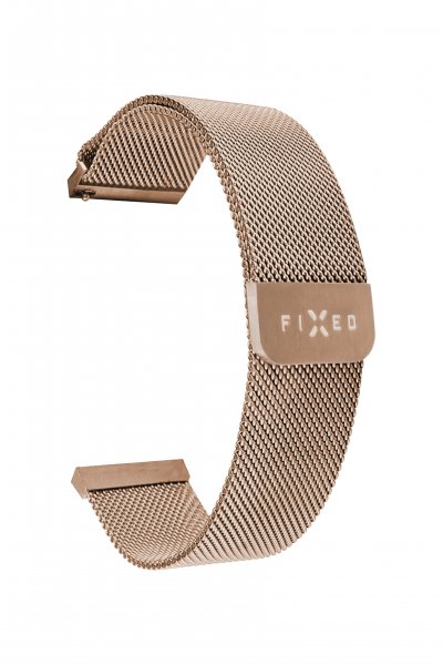 Kiinteä Samsung Galaxy Watch 22mm Mesh-ranneke Ruusukulta