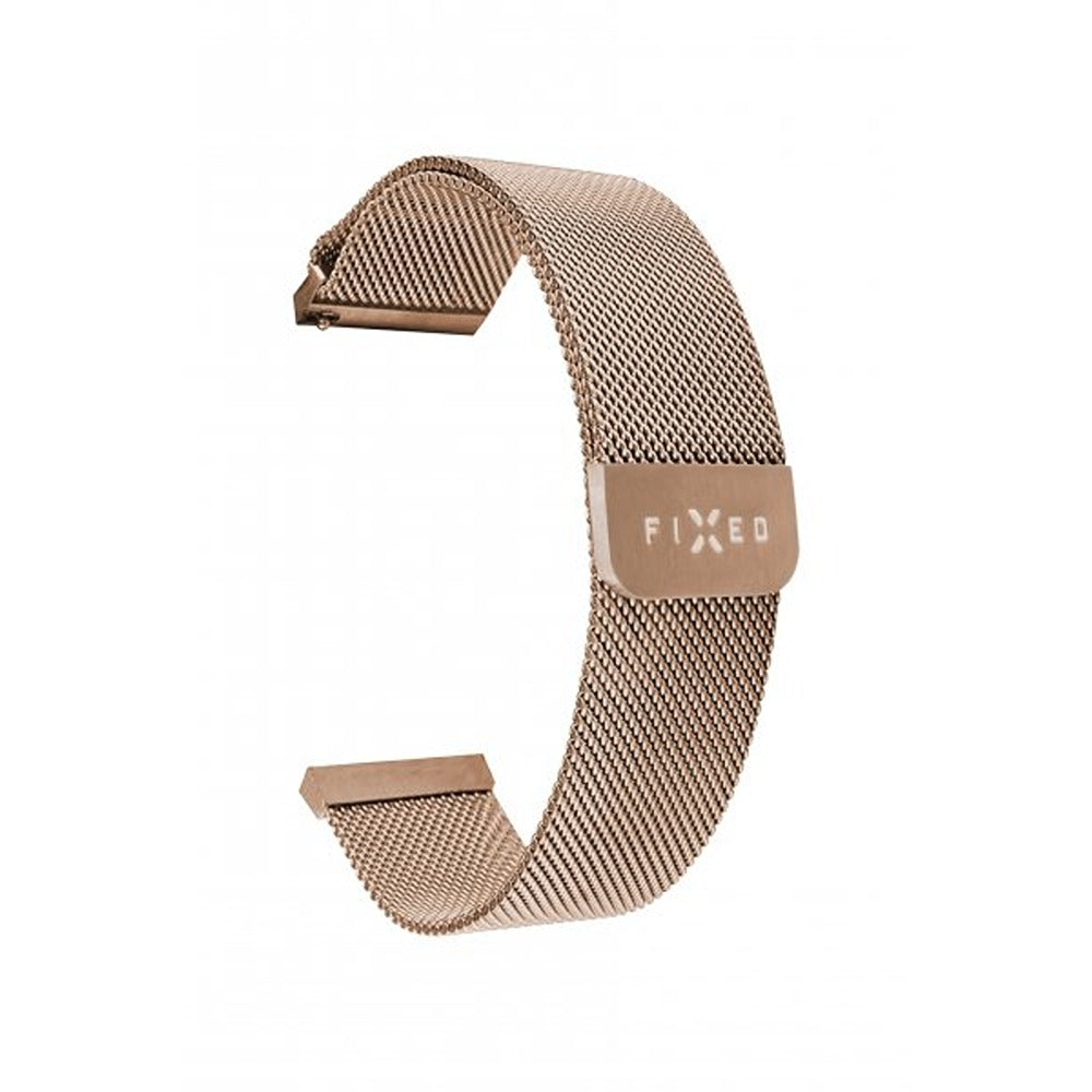 Kiinteä Samsung Galaxy Watch 22mm Mesh-ranneke Ruusukulta