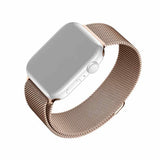 Kiinteä Apple Watch 38/40/41/42mm ranneke, Mesh Strap, ruusukulta