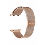 Kiinteä Apple Watch 38/40/41/42mm ranneke, Mesh Strap, ruusukulta