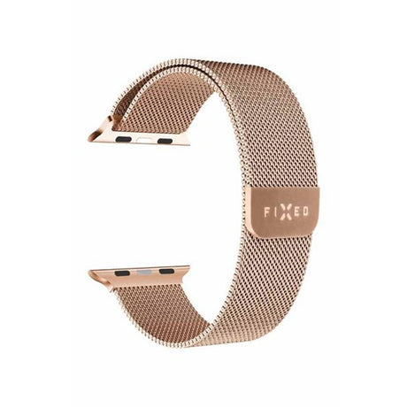 Kiinteä Apple Watch 38/40/41/42mm ranneke, Mesh Strap, ruusukulta
