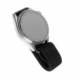 Kiinteä Samsung Galaxy Watch 20mm nailonranneke, musta