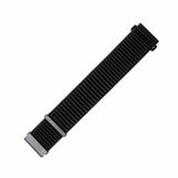 Korjattu Samsung Galaxy Watch 22mm ranneke nailonhihna musta