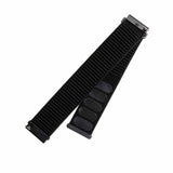 Korjattu Samsung Galaxy Watch 22mm ranneke nailonhihna musta