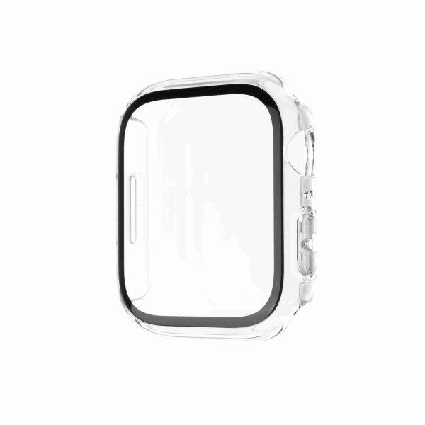 Kiinteä Apple Watch 45mm Kuori Sisäänrakennetulla näytönsuojalla PURE