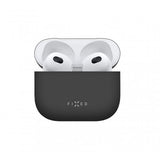 Fixed AirPods 3 Silikonikuori Silkkinen Musta