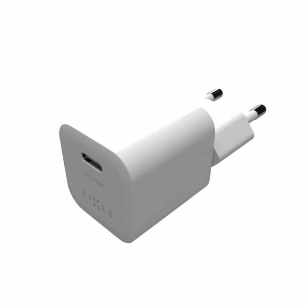 Fixed Laddare Mini PD Travel Charger USB-C 25W Valkoinen