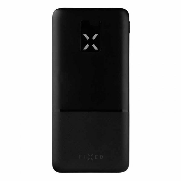 Fixed Powerbank Zen 10 20W 10 000 mAh USB-C 2xUSB-A, musta