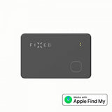 Fixed Tag Card Smart Tracker iPhone Musta