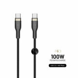 Fixed Kabel METAL Series USB-C/USB-C 1.2m Musta