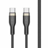 Fixed Kabel METAL Series USB-C/USB-C 1.2m Musta