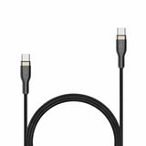 Fixed Kabel METAL Series USB-C/USB-C 2m Musta