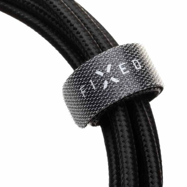 Fixed Kabel METAL Series USB-C/USB-C 2m Musta