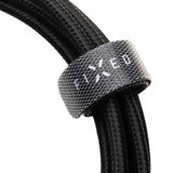 Fixed Kabel METAL Series USB-C/Lightning 2m Musta