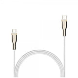 Fixed Kabel METAL Series USB-C/USB-C 1.2m Valkoinen