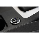 Kiinteä autolaturi USB-C-kaapelilla 1,2 m 2xUSB-C 30 W musta