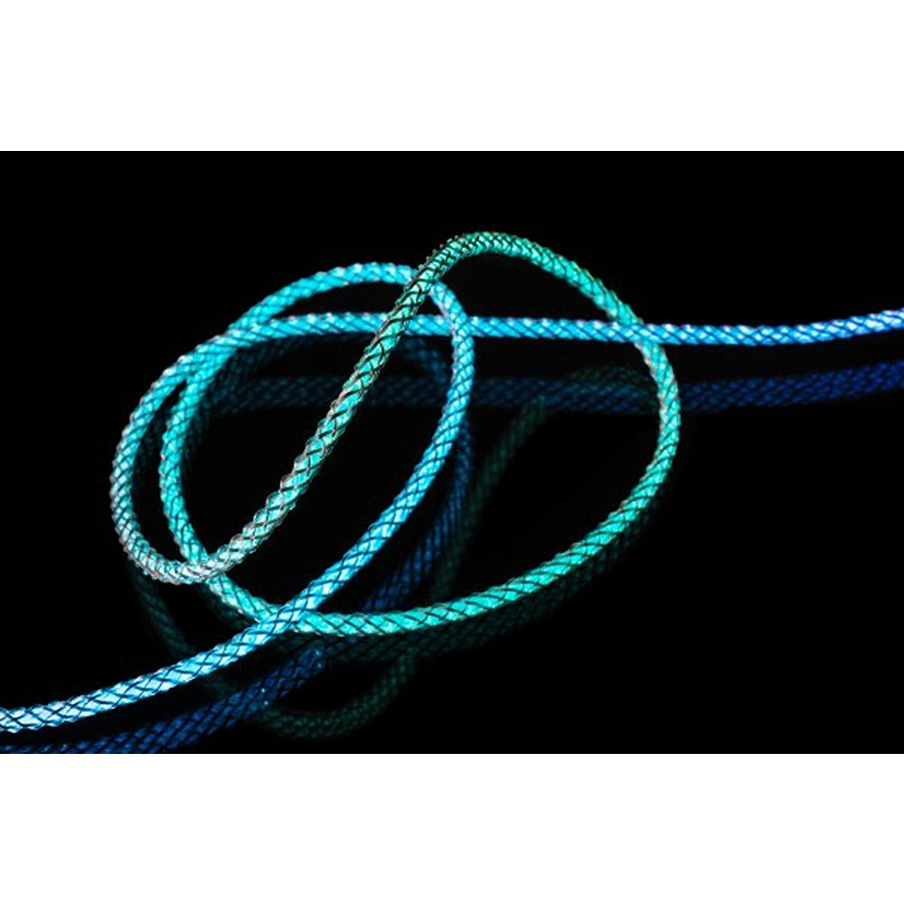 Kiinteä Kaapeli Hohtava RGB LED USB-C–USB-C 1.2m