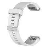 Kiinteä Garmin QuickFit 20mm Ranneke Silikonihihna Valkoinen