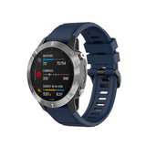 Kiinteä Garmin QuickFit 26 mm ranneke silikonihihna Sininen