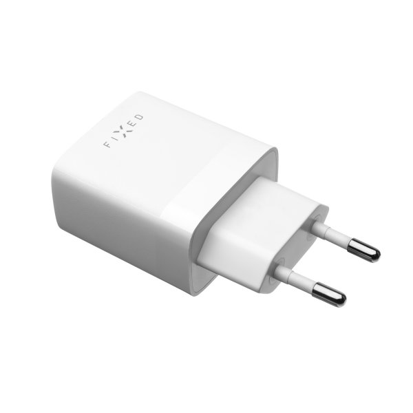 Fixed Laturi 2xUSB-A 17W Valkoinen