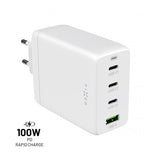 Fixed Laturi GaN100 3xUSB-C & 1xUSB-A