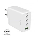 Fixed Laturi GaN100 3xUSB-C & 1xUSB-A