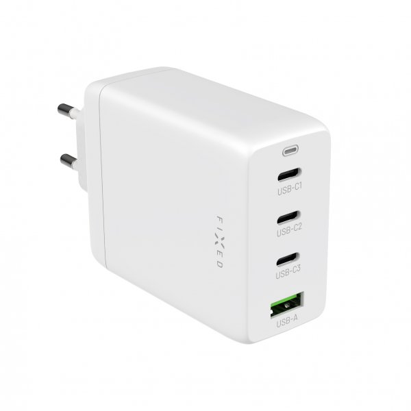 Fixed Laturi GaN100 3xUSB-C & 1xUSB-A