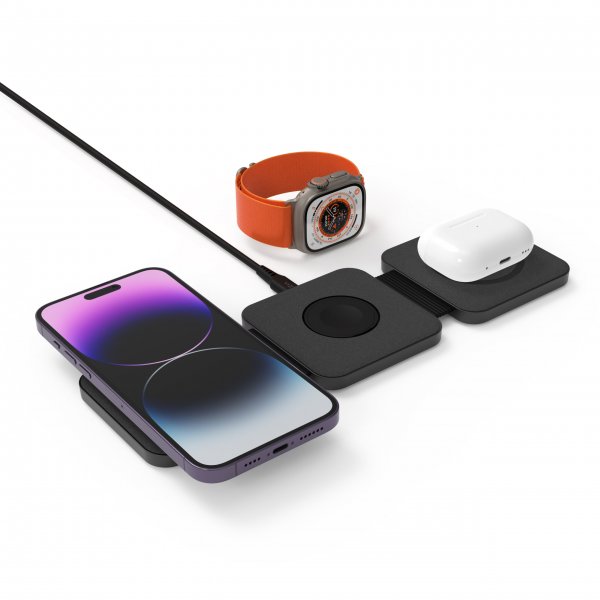 Kiinteä langaton laturi MagFlex Wireless Charger 3in1 MagSafe