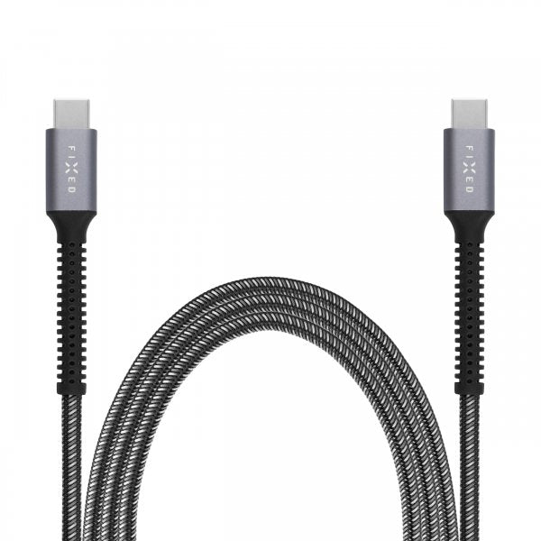 Fixed Kabel Armor 240W USB-C 2m Harmaa