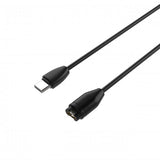 Fixed Laturi Garmin Smartwatch USB-C 1m Musta