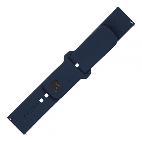 Kiinteä Samsung Galaxy Watch 22mm Ranneke Silikoni Urheilullinen Hihna Sininen