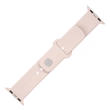 Fixed Apple Watch 44/45/46mm ranneke silikoni Sporty Strap Rosa