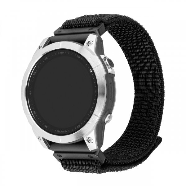 Garmin QuickFit 22 mm -ranneke, nailonhihna, musta