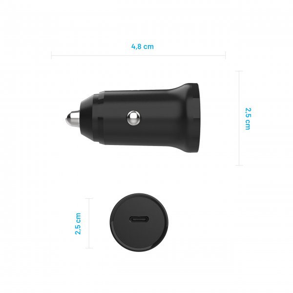 Fixed autolaturi USB-C PD 3.0 30W