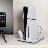 Kiinteä monitoiminen PS5 Slim -jäähdytys-/latausasema