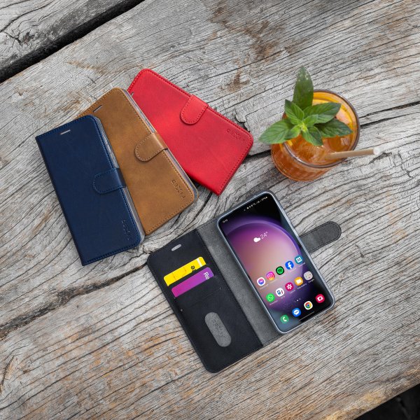 Fixed Samsung Galaxy A55 Kotelo Opus Book Sininen