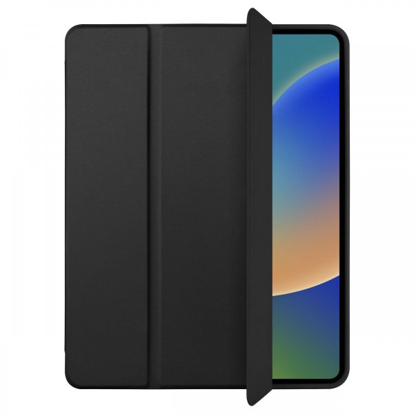 Kiinteä iPad Air 13 (M2/M3/M4) Kotelo Padcover+ Musta
