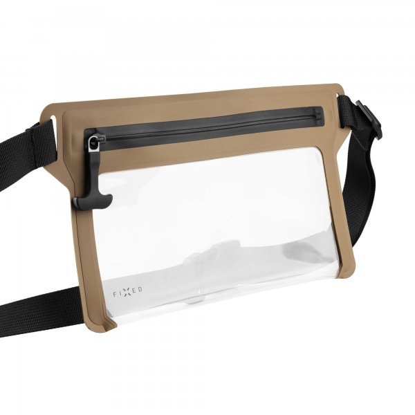Kiinteä vedenkestävä suojakuori matkapuhelimelle Dry Belt Khaki