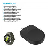 Kiinteä laturi Samsung Galaxy Watch USB-C Musta