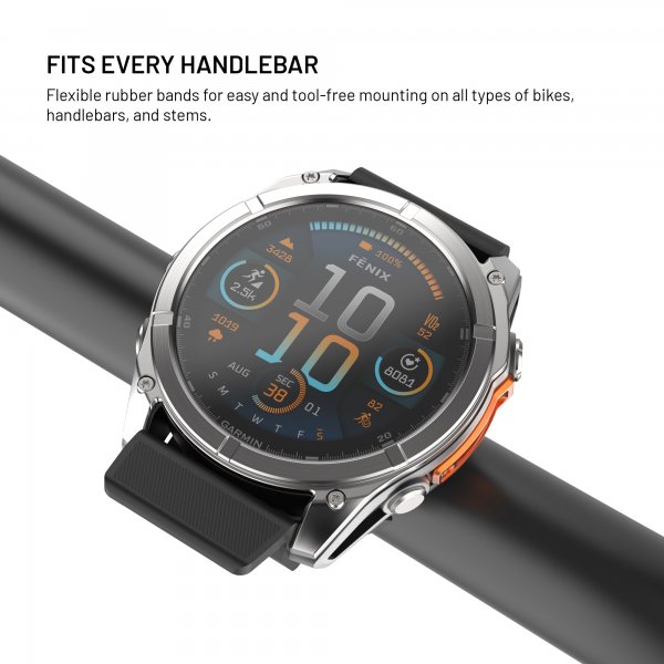 Fixed Garmin-älykellon 26 mm pidike polkupyörän ohjaustankoon