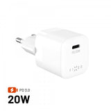 Fixed-seinälaturi Mini PD 20W USB-C, valkoinen