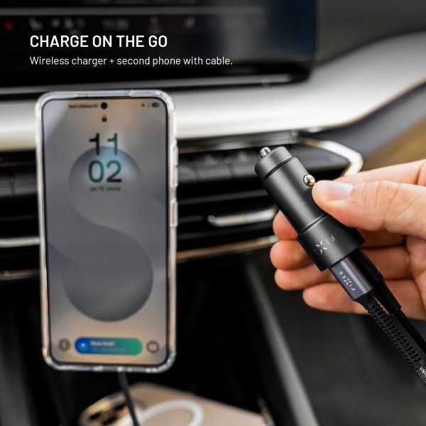 Kiinteä autolaturi PD 65 2xUSB-C 65W