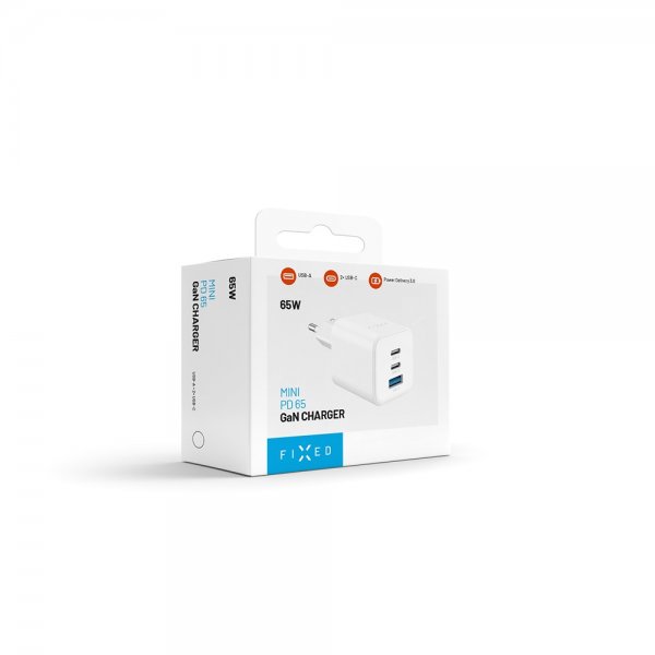 Fixed Laturi Mini PD 65W GaN USB-A & USB-C