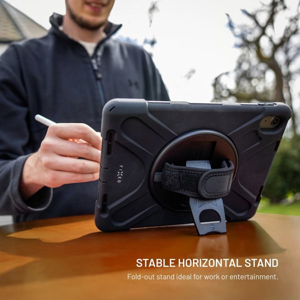 Kiinteä Samsung Galaxy Tab A11 Plus kuori Rugged Tablet Case Musta