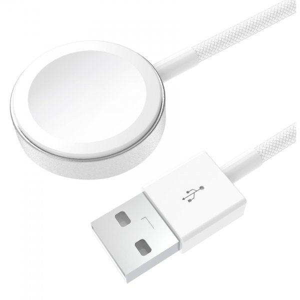 Celly Apple Watch -laturi, USB-A, 1 m, valkoinen